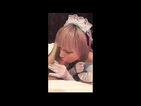 ❤️ Idol japonesa [mayuka], disfraz de criada francesa, parte 1, mamada y paja con loción ❤️❌ Video de sexo de calidad en es.robosexshop.ru ❌️