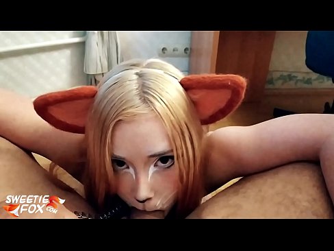 ❤️ Kitsune tragando polla y semen en la boca ❤️❌ Video de sexo de calidad en es.robosexshop.ru ❌️